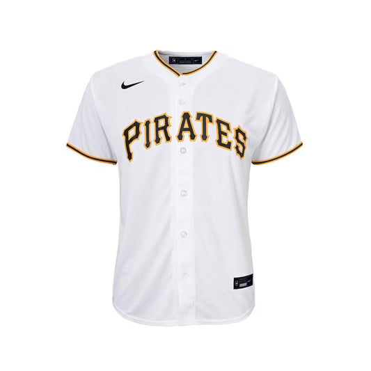 Nike Pittsburgh Pirates Youth White Home Replica Jersey