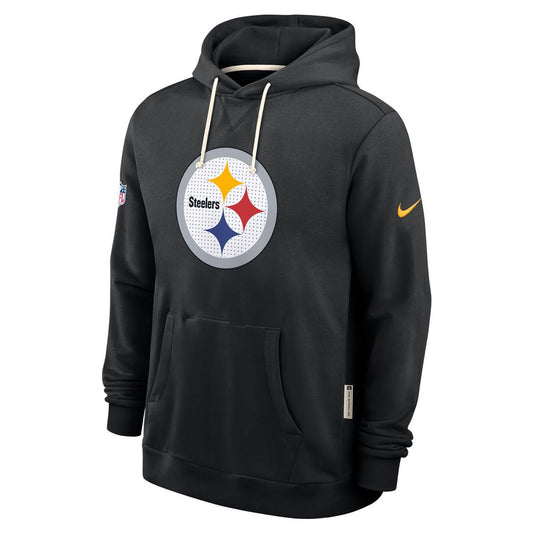 Pittsburgh Steelers Men's Nike Standard Issue Sideline Pullover Fleece Hoodie