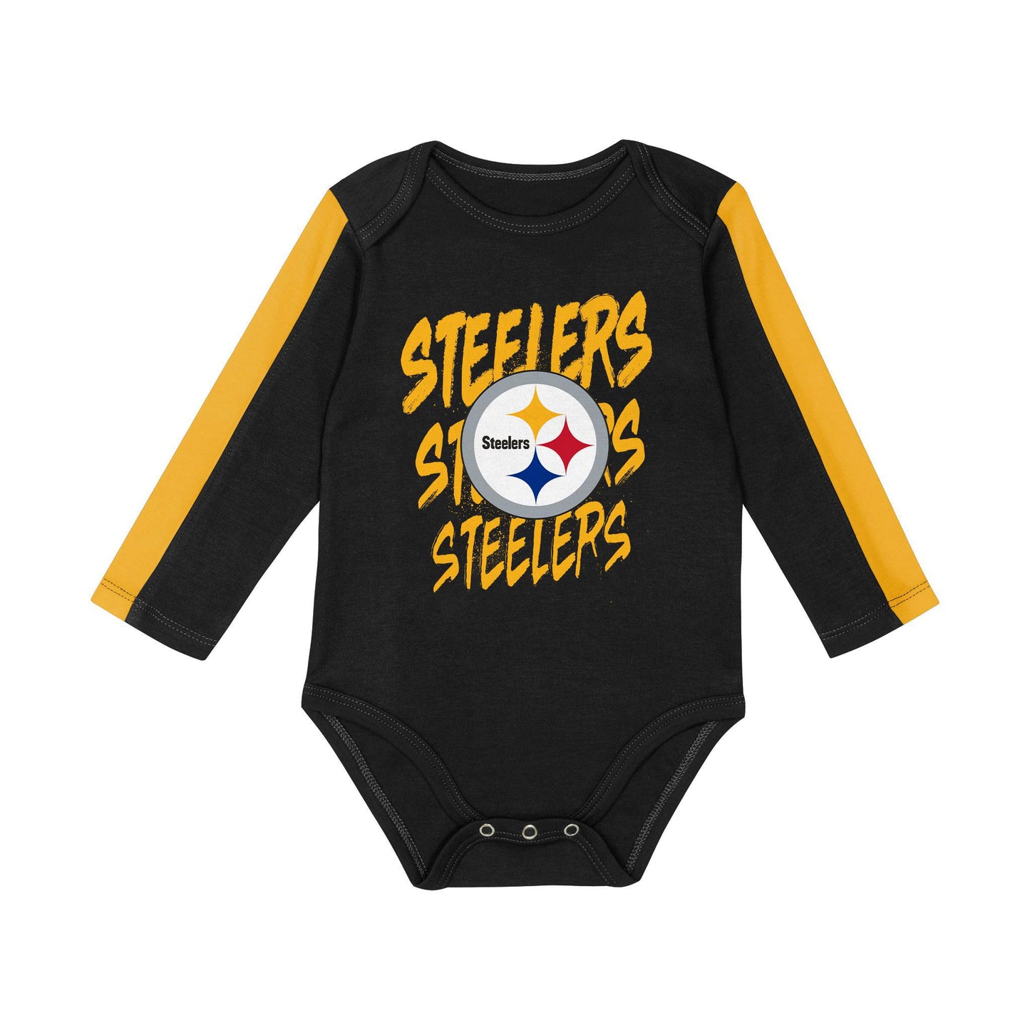 Pittsburgh Steelers 3-Piece Creeper & Pants Set
