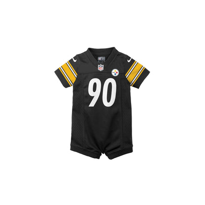T.J. Watt #90 Newborn/Infant Nike Replica Jersey Romper