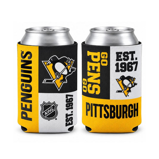 Pittsburgh Penguins Color Block Can Cooler