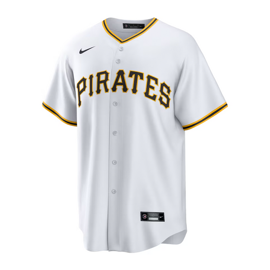 Men's Pittsburgh Pirates Nike White Replica Jersey