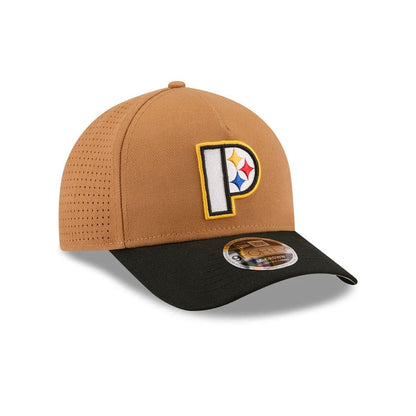 Pittsburgh Steelers Deceptor Bronze 9FORTY M-Crown A-Frame Snapback