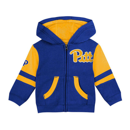 Toddler / Youth Pitt Panthers Stadium Long Sleeve Full Zip Sweatshirt