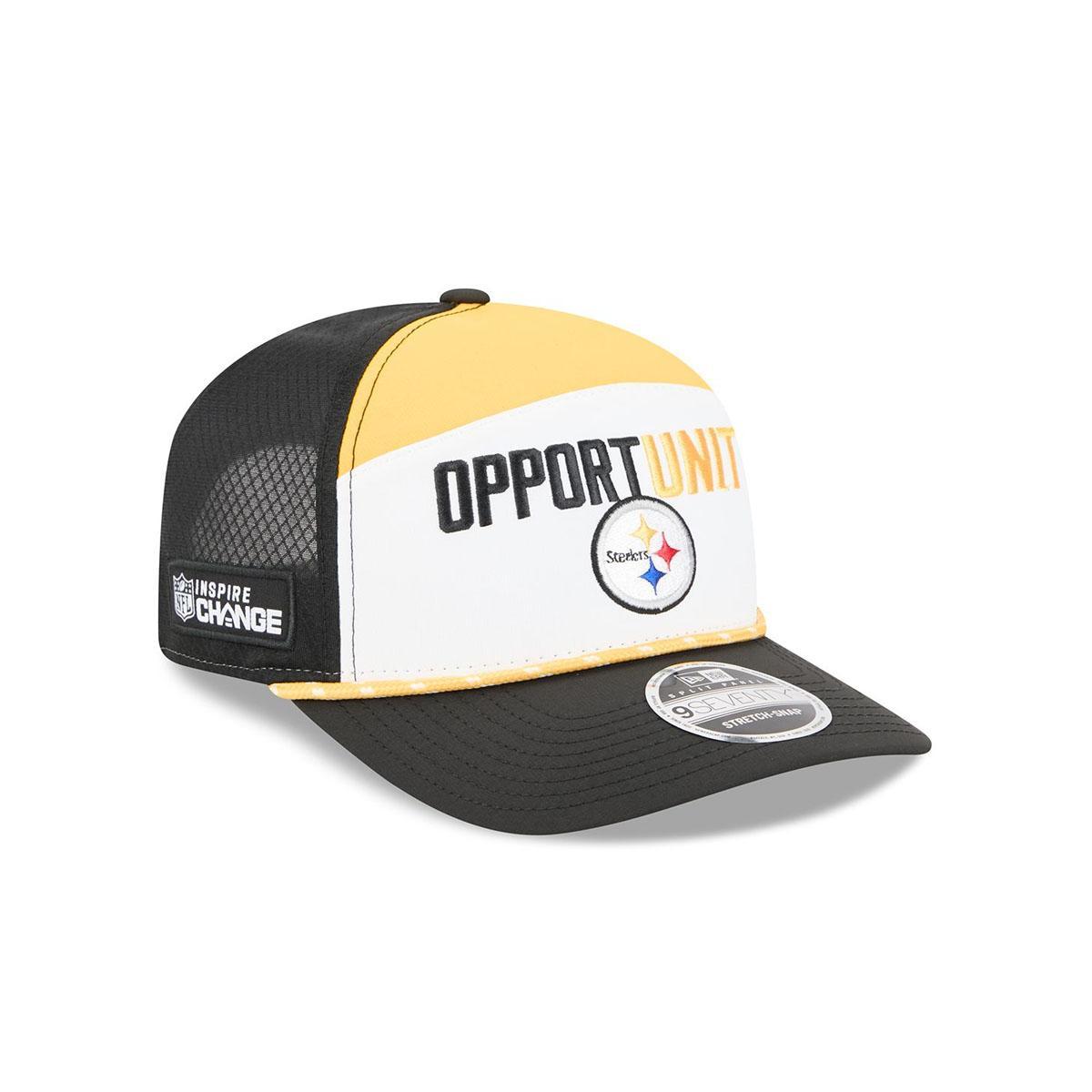 Pittsburgh Steelers New Era 9SEVENTY Inspire Change Opportunity Split Sideline Hat
