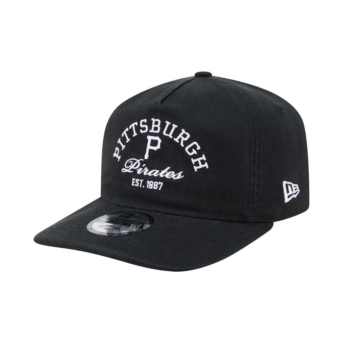 Pittsburgh Pirates New Era Stacked 19TWENTY Adjustable Hat