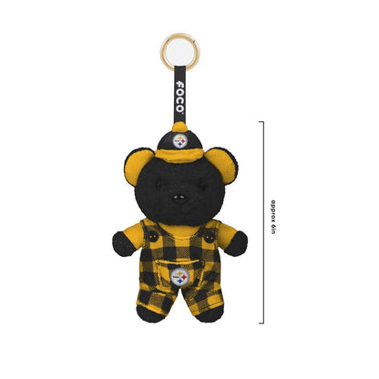 Pittsburgh Steelers FOOCOOS Plush Bag Charm Keychain Blind Box Series 1