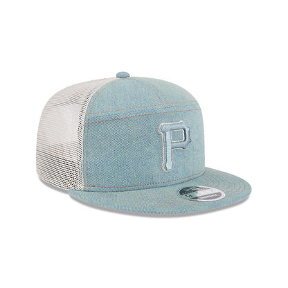 Pittsburgh Pirates Demin Split Panel 9FIFTY Snapback