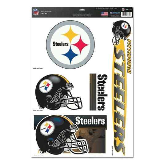 Pittsburgh Steelers Multi-Use Decal Jumbo 5-Pack