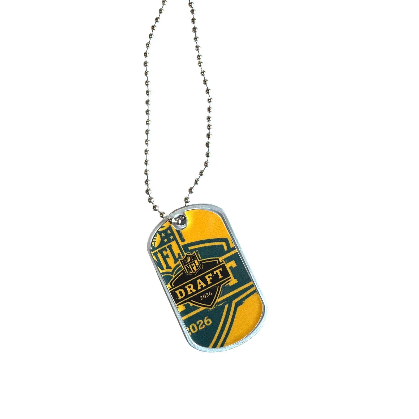 NFL Draft 2026 Dog Tag Necklace