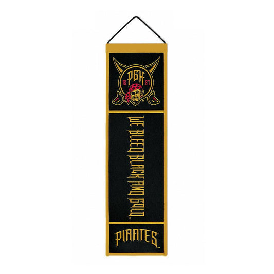 Pittsburgh Pirates City Connect Wool Banner