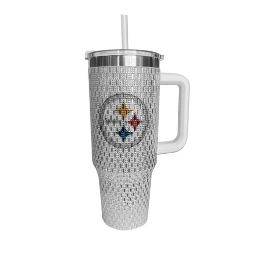Pittsburgh Steelers Disco 40 oz Stainless Steel Tumbler