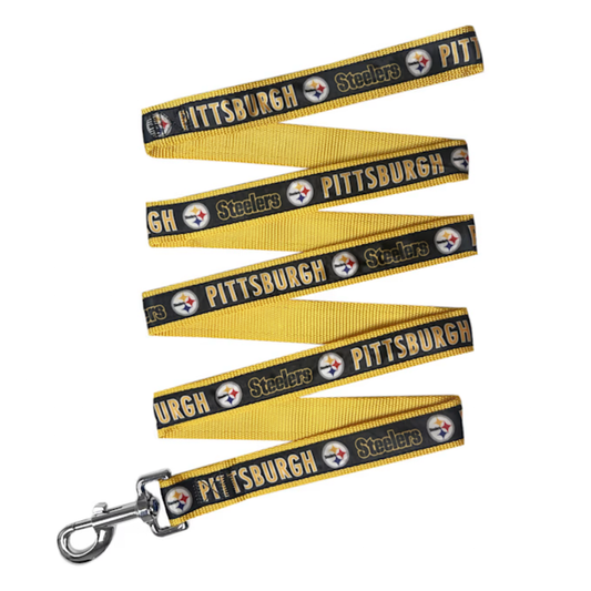 Pittsburgh Steelers Satin Dog Leash