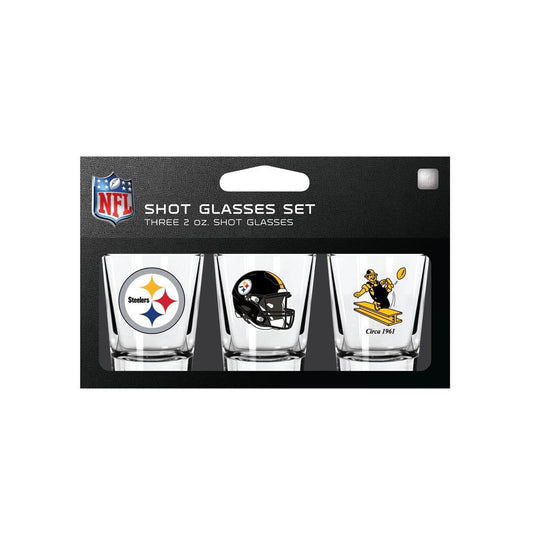 Pittsburgh Steelers 2oz Shot Glass Set