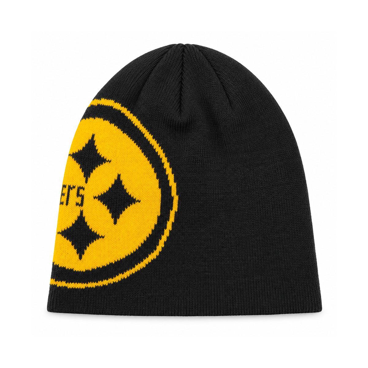 Pittsburgh Steelers Outsize Beanie Mens Knit Hat