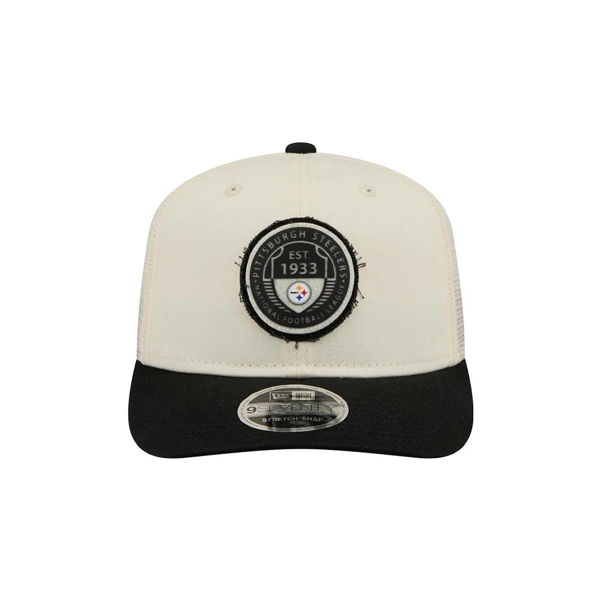 Pittsburgh Steelers New Era 9SEVENTY Circle Stretch-Snap Hat
