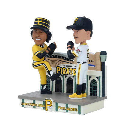 John Candelaria & Paul Skenes Pittsburgh Pirates Then and Now Bobblehead