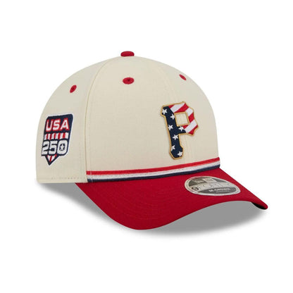 Pittsburgh Pirates New Era USA 250 Fourth of July 9FORTY Adjustable Hat