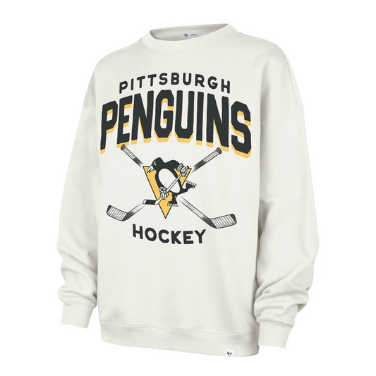 Pittsburgh Penguins Women's Arch Cloud ’47 Oversized Crew