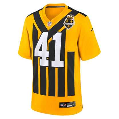 Pittsburgh Steelers Payton Wilson #41 Men's Nike Replica '33 Throwback Jersey