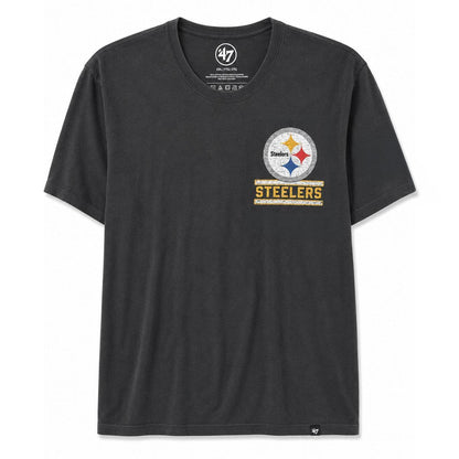 Pittsburgh Steelers Legacy Flint Black '47 Tee