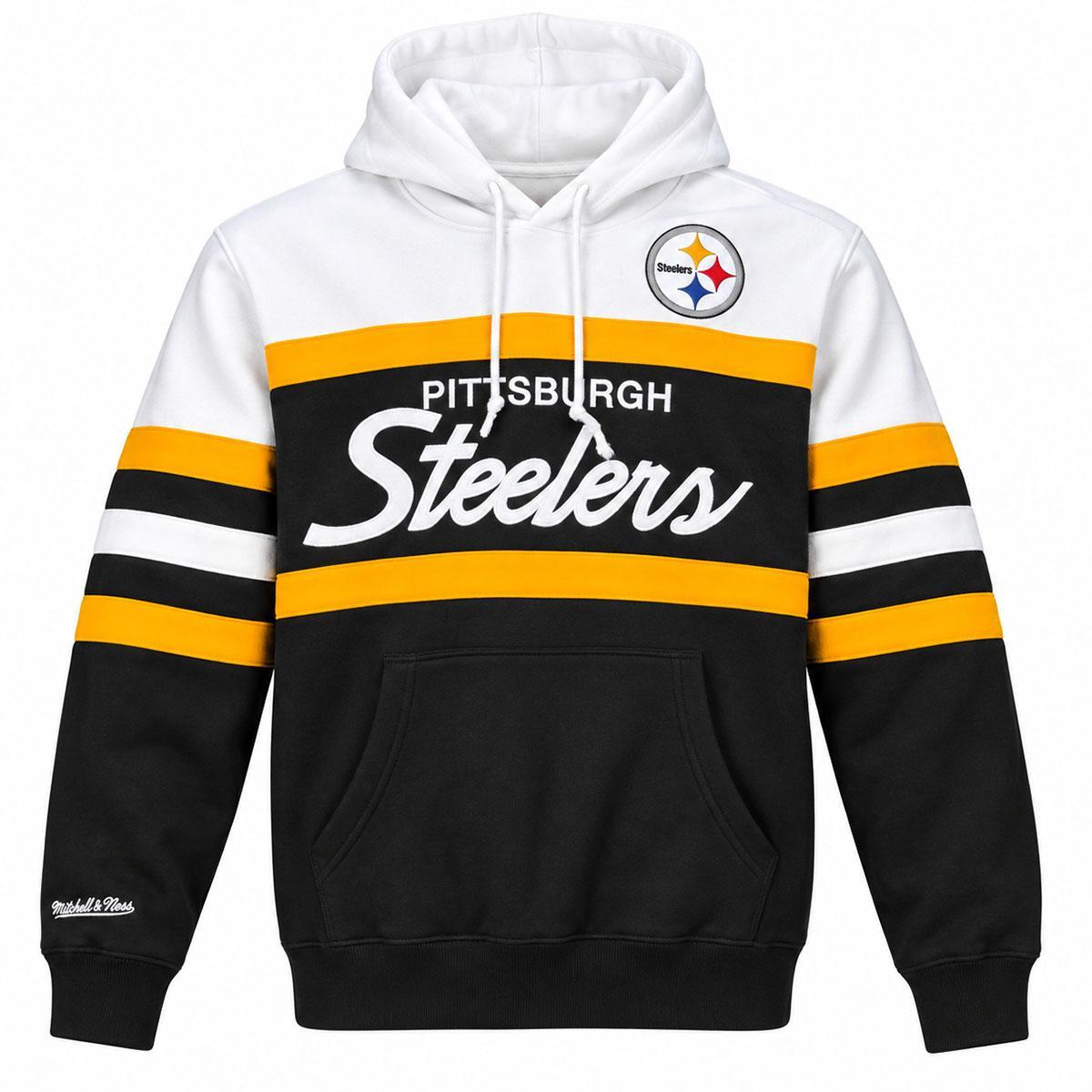 Pittsburgh Steelers Black Head Coach Pullover Hoodie