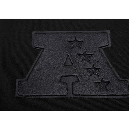 Pittsburgh Steelers Black Drop Shoulder Pullover Hoodie