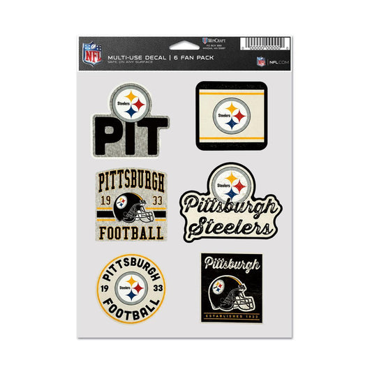 Pittsburgh Steelers Multi-Use Decal Fan Pack Series 2