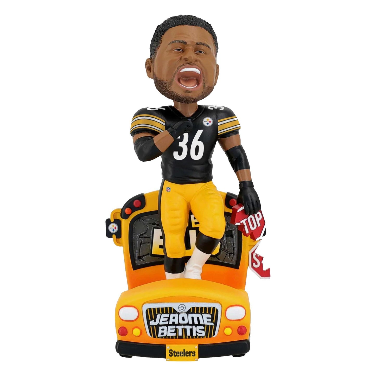 Jerome Bettis Pittsburgh Steelers Nickname Bobblehead