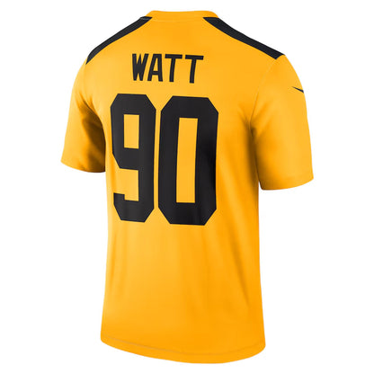 Pittsburgh Steelers T.J. Watt #90 Nike Alternate 1933 Throwback Legend Player Performance Top