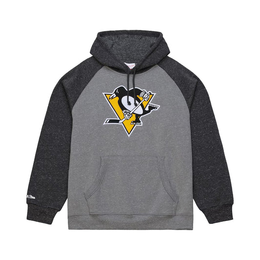 Pittsburgh Penguins Gray/Black Winning Streak Fleece Hoodie
