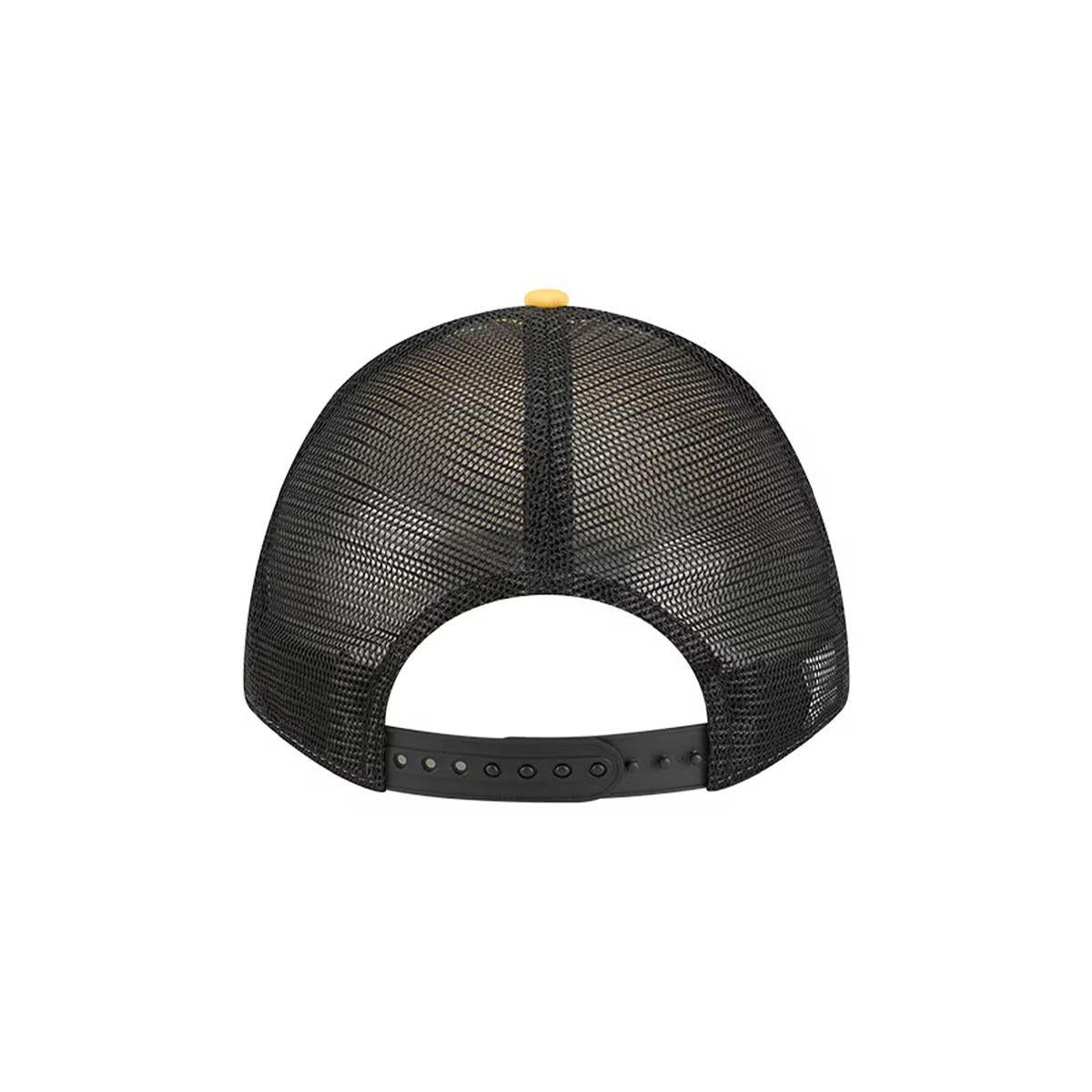 Pittsburgh Steelers New Era Gold Linear A-Frame 9FORTY Adjustable Hat