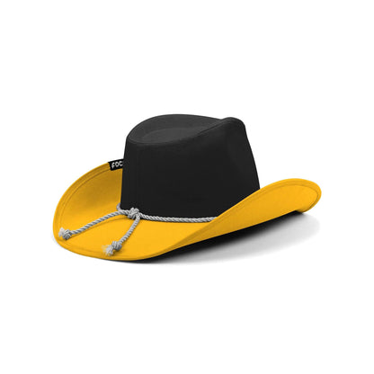 Pittsburgh Steelers Two Tone Cowboy Hat