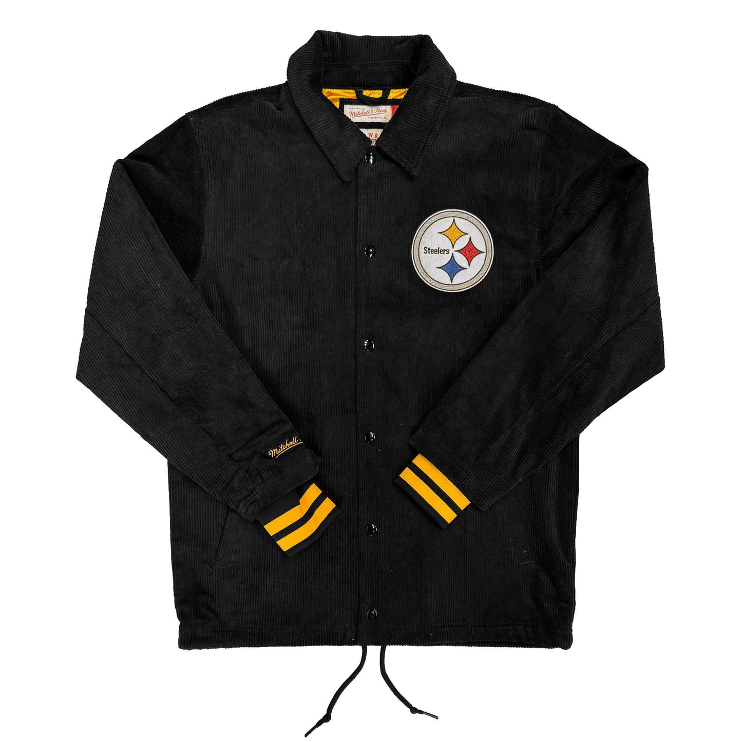 Pittsburgh Steelers Off The Bus Mitchell & Ness Corduroy Jacket