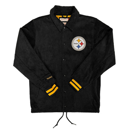 Pittsburgh Steelers Off The Bus Mitchell & Ness Corduroy Jacket