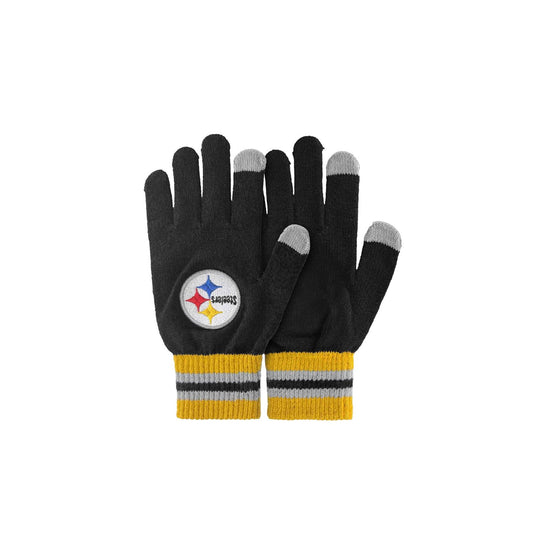 Pittsburgh Steelers Big Logo Nightwave Knit Glove