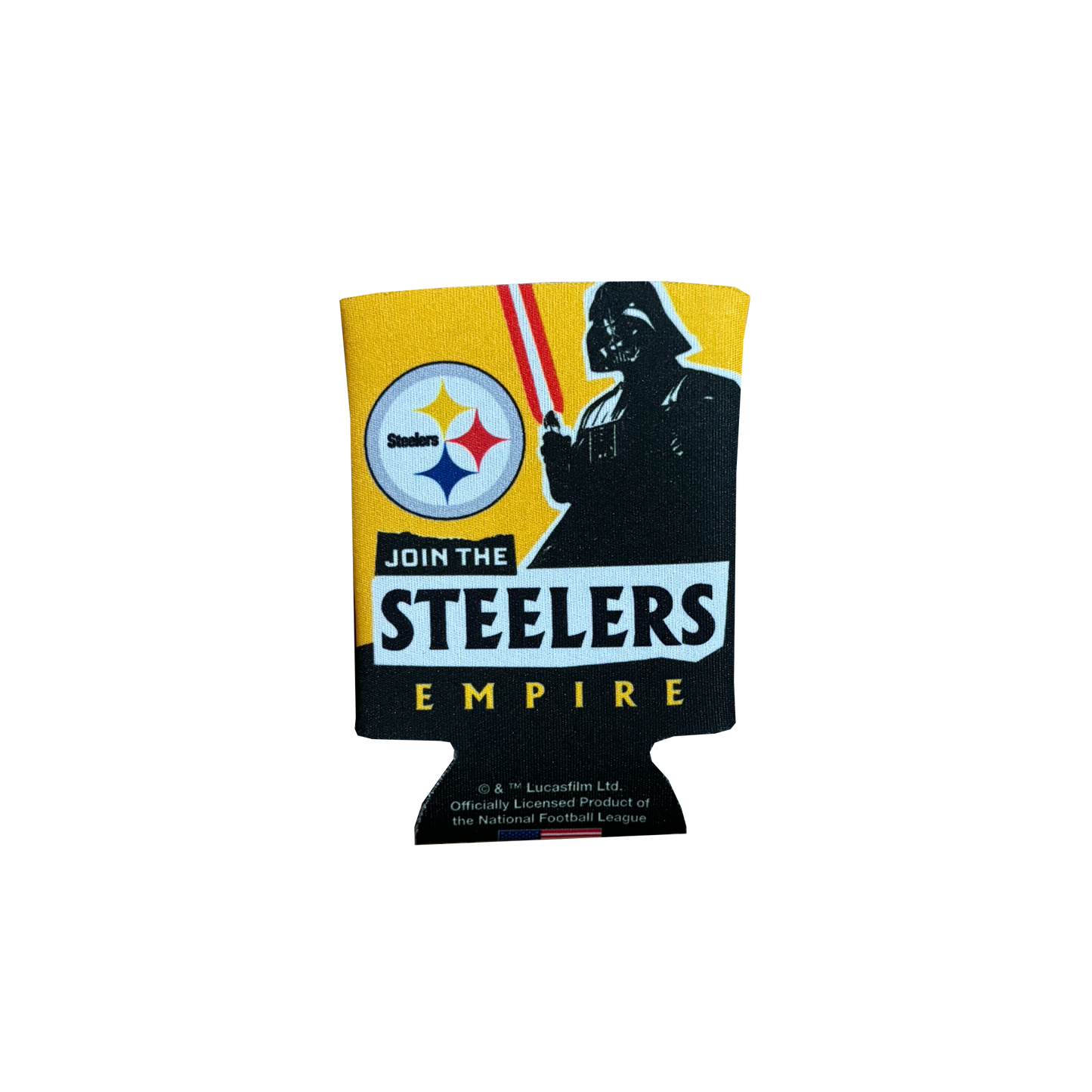 Join The Steelers Empire 2-Sided Can Cooler