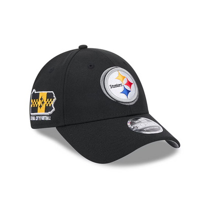 Pittsburgh Steelers New Era 2024 NFL Draft 9FORTY Adjustable Hat