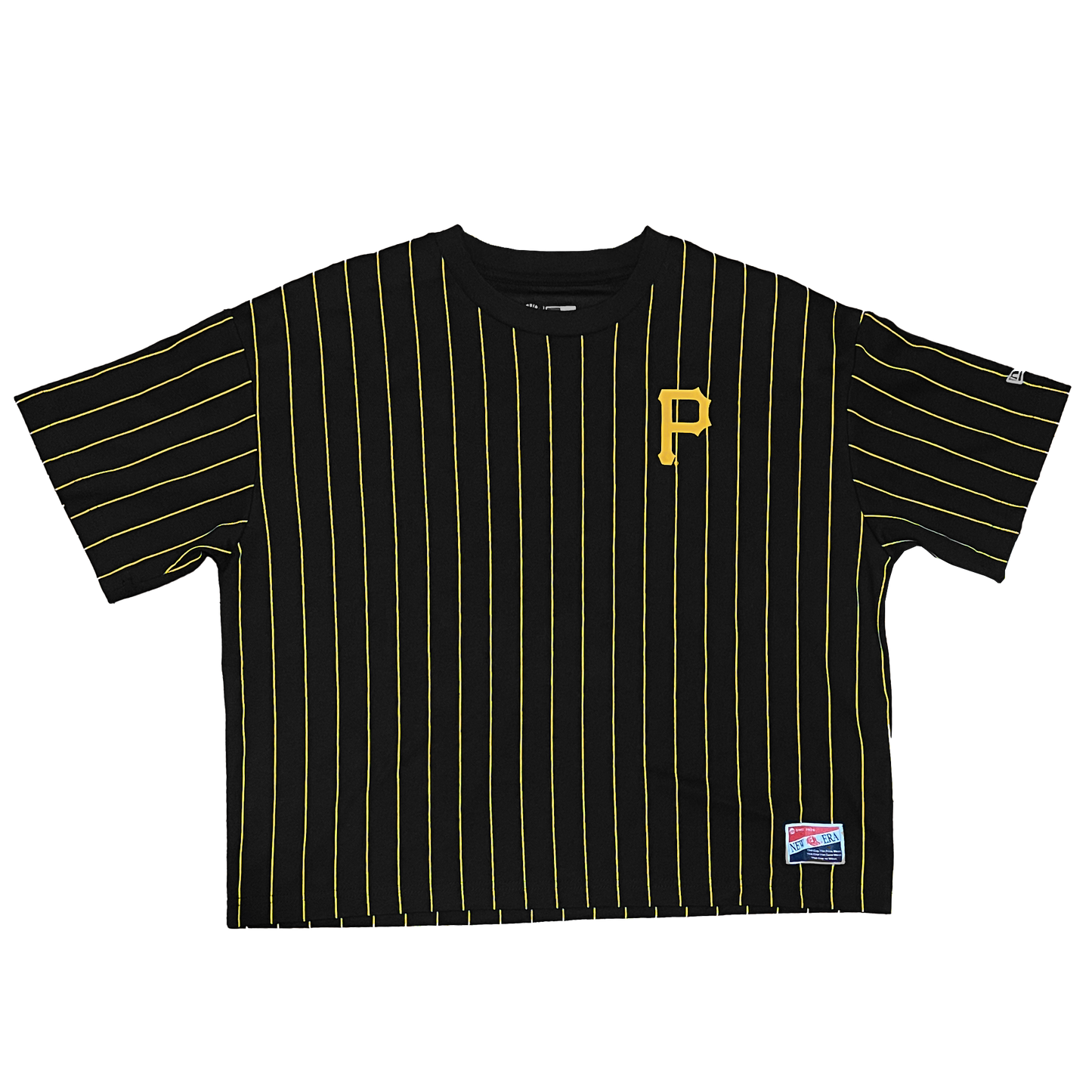 New Era Women's Vintage Pirates Pinstripe Crop Top