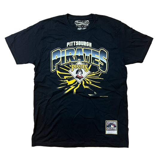 Mitchell & Ness Pittsburgh Pirates Logo Burst Tee