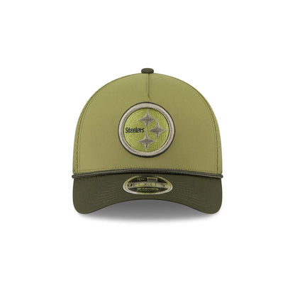 Pittsburgh Steelers New Era 9FORTY Salute to Service Sideline Hat