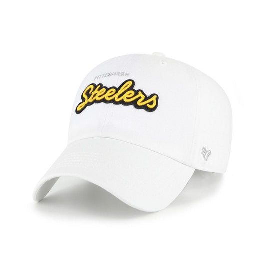 Pittsburgh Steelers Women's '47 Brand Script Clean Up Hat