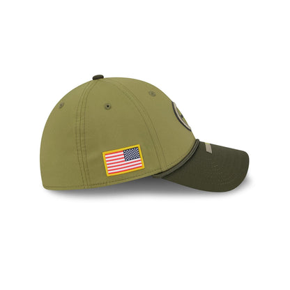 Pittsburgh Steelers New Era 39THIRTY Salute to Service Sideline Hat