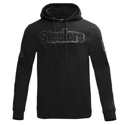 Pittsburgh Steelers Pro Standard Men's Blackout Pullover Hoodie