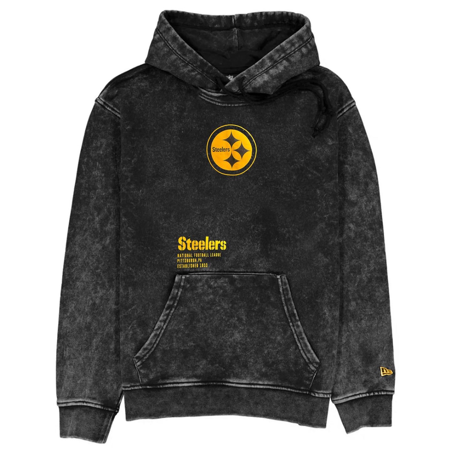 Pittsburgh Steelers Washed New Era Hoodie