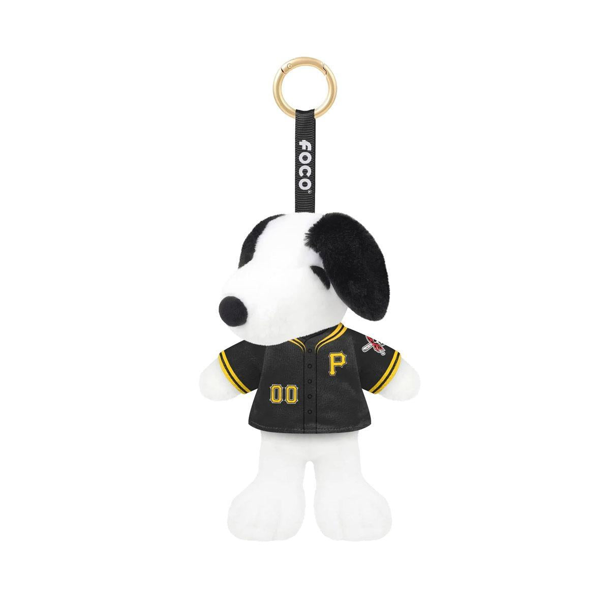Pittsburgh Pirates Plush Snoopy Peanuts Bag Charm Keychain