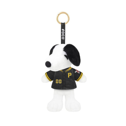 Pittsburgh Pirates Plush Snoopy Peanuts Bag Charm Keychain