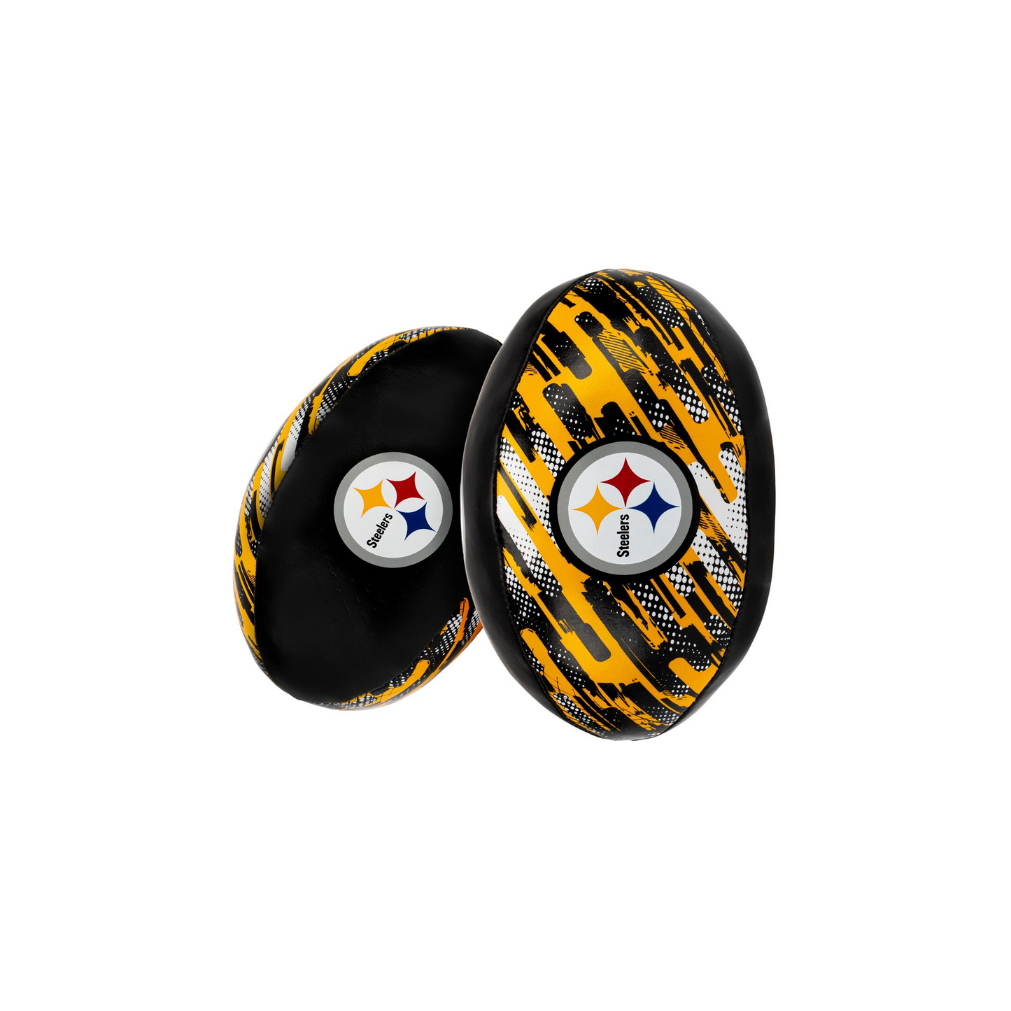 Pittsburgh Steelers Soft Sport 4" Football 2-Pack