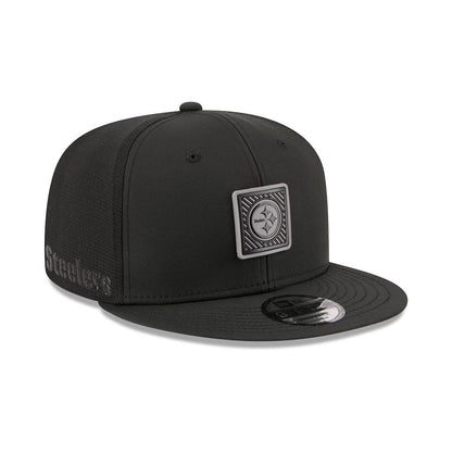Pittsburgh Steelers 2026 NFL Training Camp 9FIFTY Black/Charcoal Snapback Hat