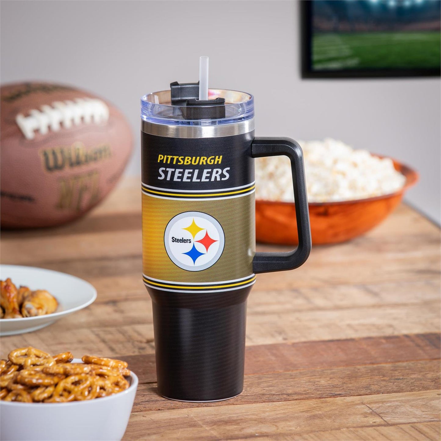 Pittsburgh Steelers 40oz. Stainless Steel Canyon Cup